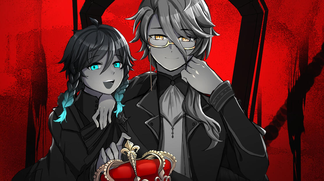Venti and Baizhu (Genshin Impact)